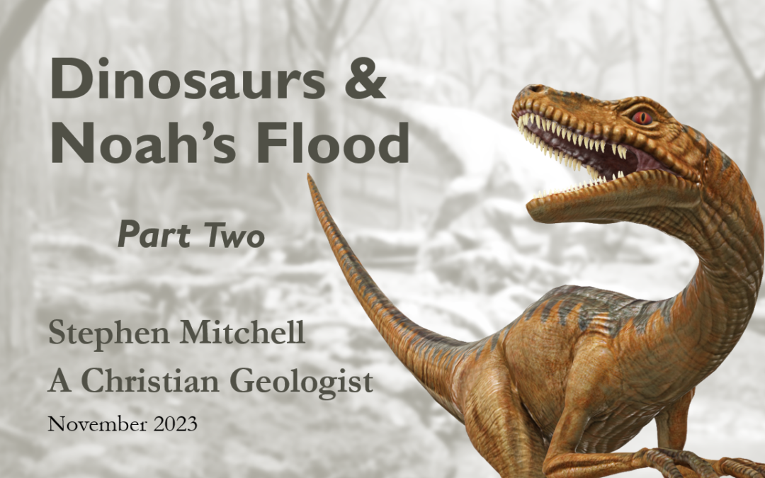 Dinosaurs and Noah’s Flood, Part 2